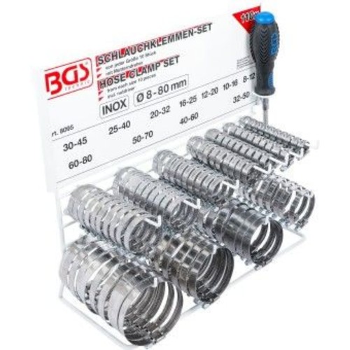 Bgs schlauchklemmen sortiment - bgs, schlauchklemmen-sortiment